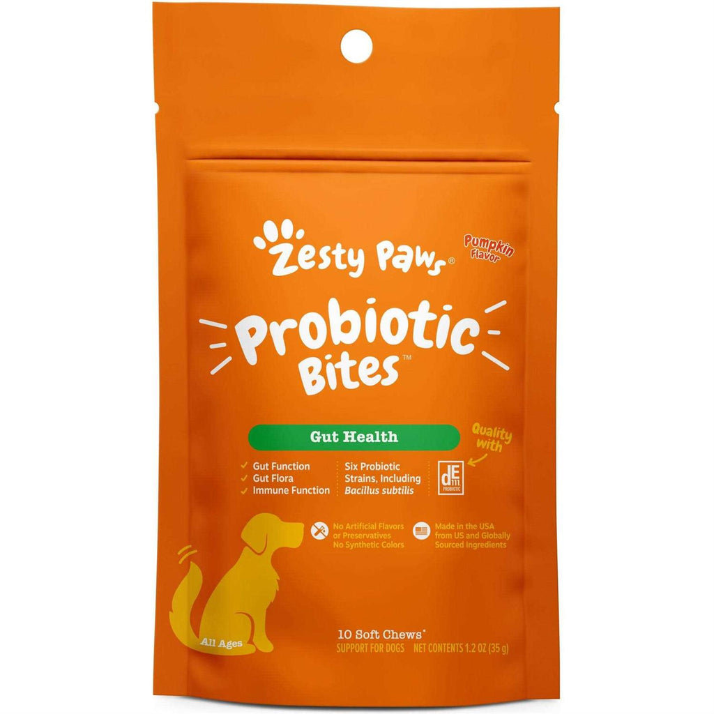 Probiotic Bites Pumpkin Flavored Soft Chews for Dogs Q15510