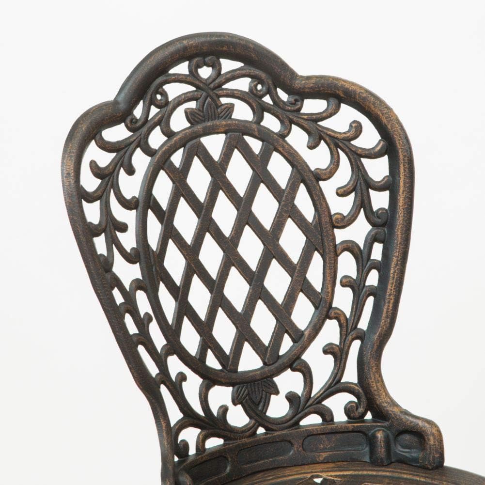 Bronze Cast Aluminum Bistro Set N5308