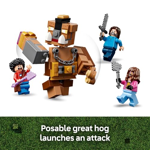 LEGO Minecraft Woodland Mansion Fighting Ring Building Toy for Kids Age 10+ Z5503