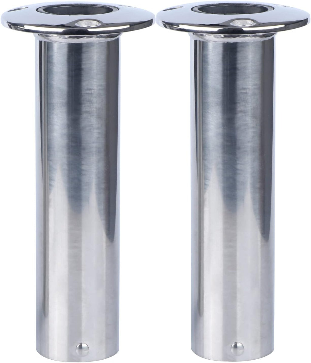 2Pcs Stainless Steel Casting Fishing Rod Holder Flush Mount 90 Degree V22313