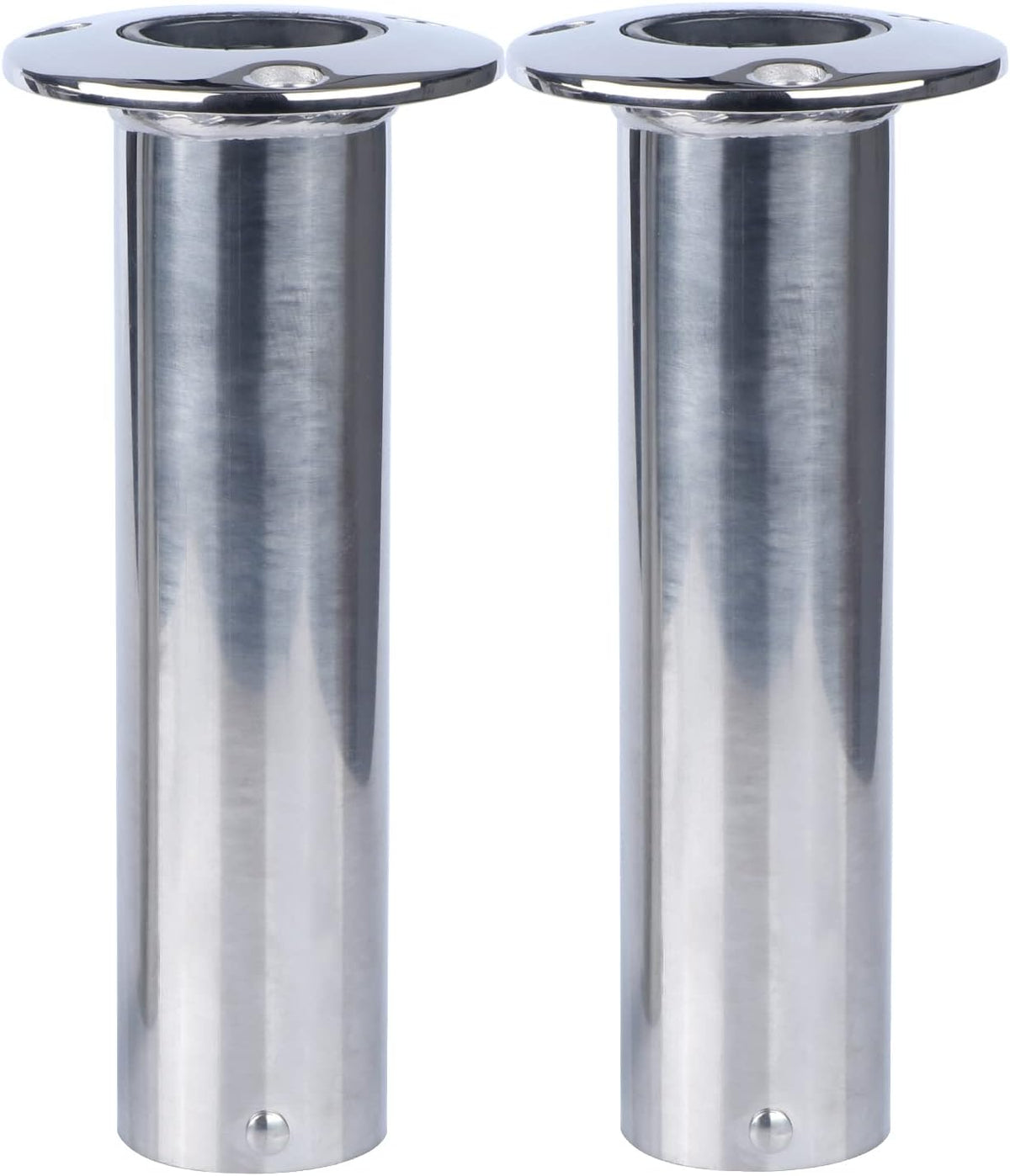 2Pcs Stainless Steel Casting Fishing Rod Holder Flush Mount 90 Degree V22313