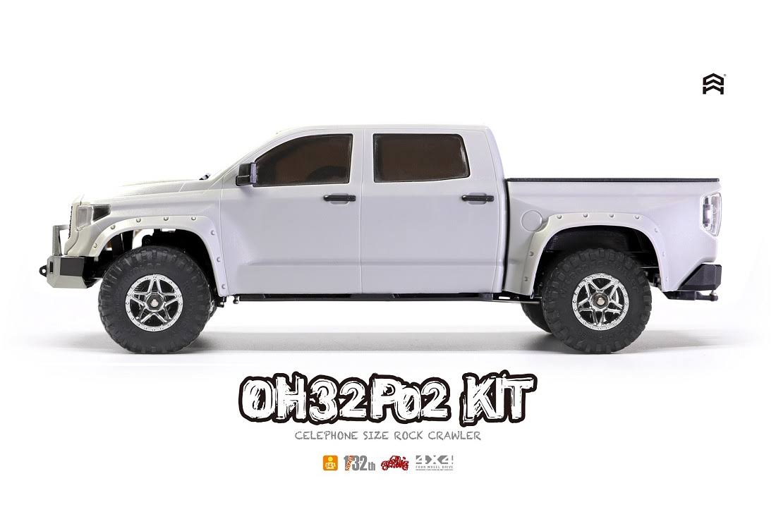 1/32 Scale 4WD RC Crawler Pickup Truck Kit K755