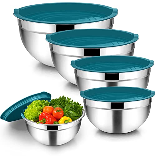 Stainless Steel Nesting Mixing Bowl Set of 5 F262