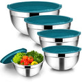 Stainless Steel Nesting Mixing Bowl Set of 5 F262