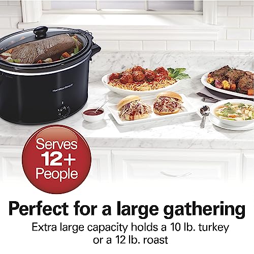 6-Quart Black Portable Slow Cooker F63156