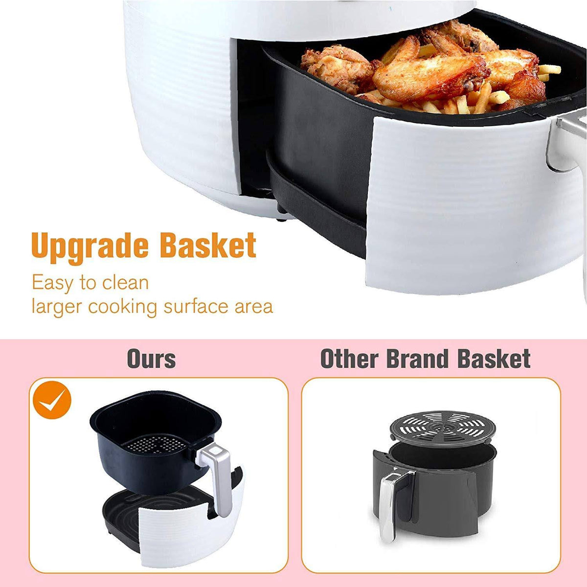 5.8 qt Electric Air Fryer A26128