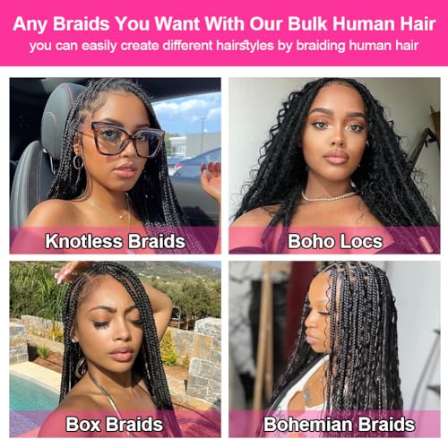 100g 100% Unprocessed Brazilian Virgin Curly Braiding Human Hair Extensions J2309