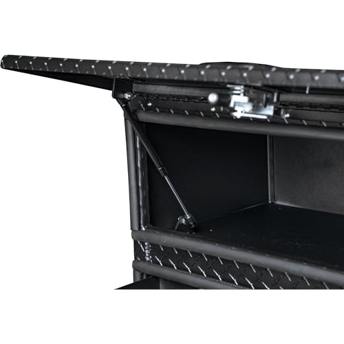 Aluminum Heavy-Duty Flatbed Truck Tool Box 21 x 18 x 72 Inch T823911