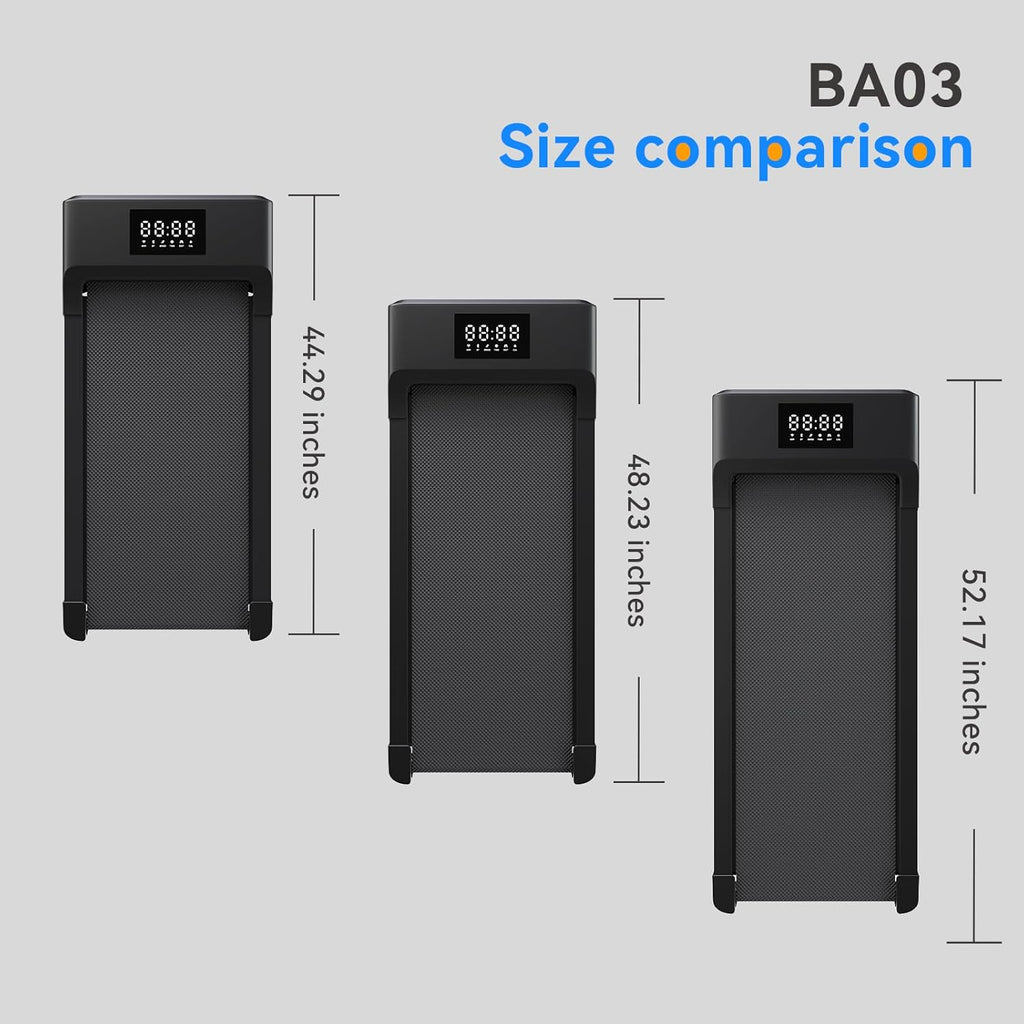 Walking Pad Under Desk Treadmill with Remote Control LED Display V577