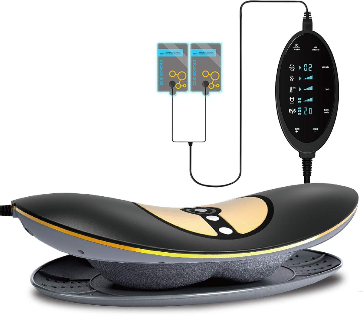 Lumbar Traction Device with Heat Vibration Electrotherapy F341
