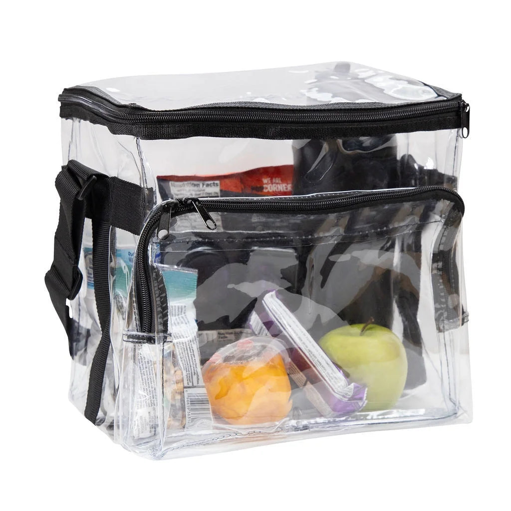 Clear Lunch Bag with Adjustable Straps Q5678