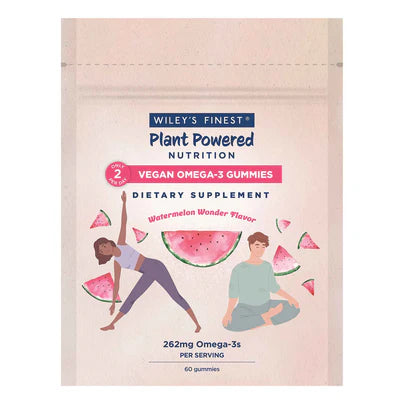 Watermelon Flavor Vegan Omega 3 Adult Gummies 60 chews F148