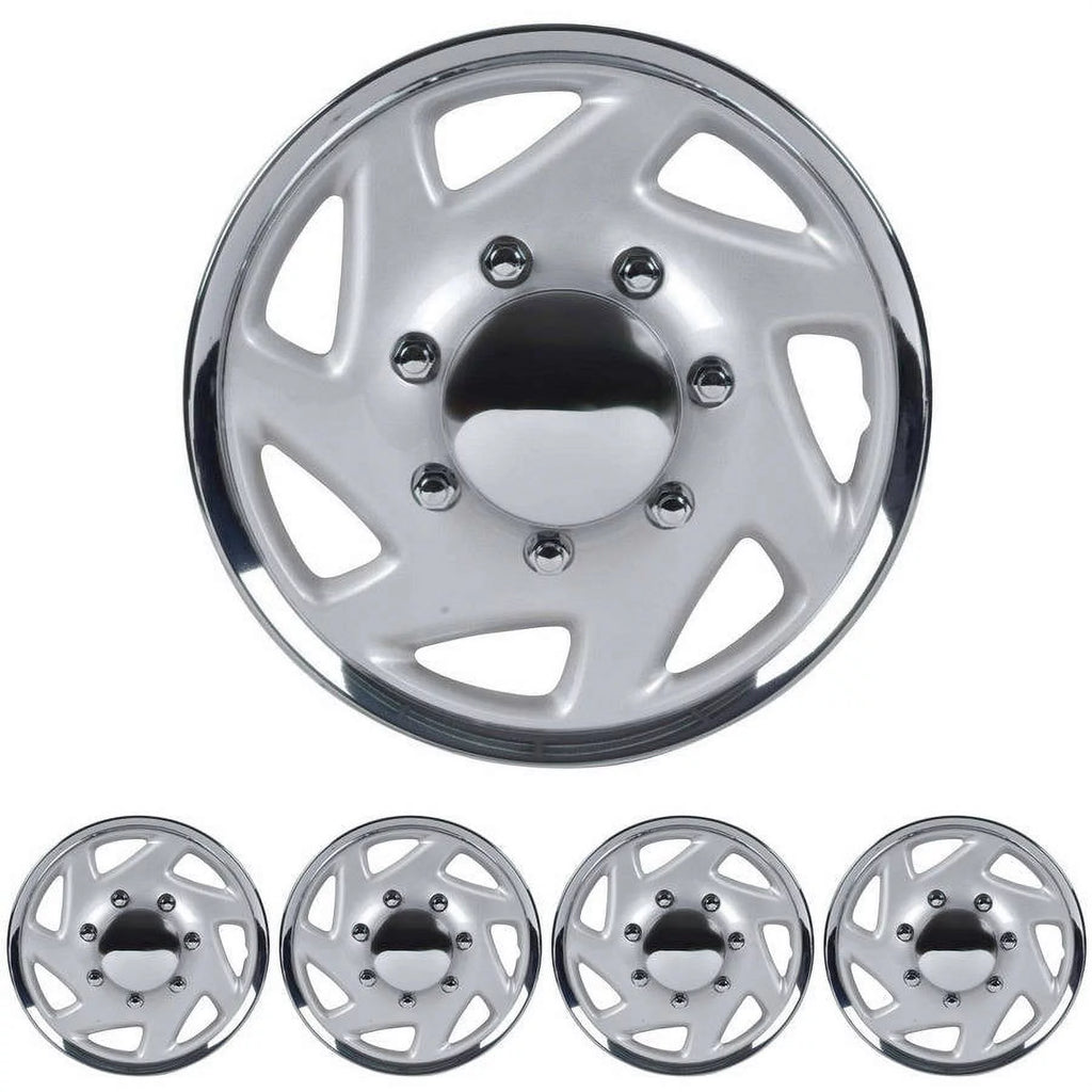 16" Chrome Wheel Cover, 4 Pieces X178