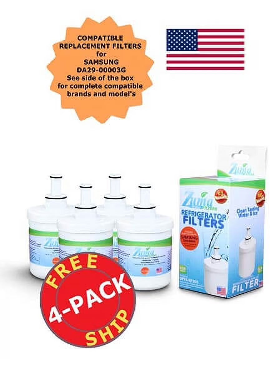 4 Pack Water and Ice Filter F810063