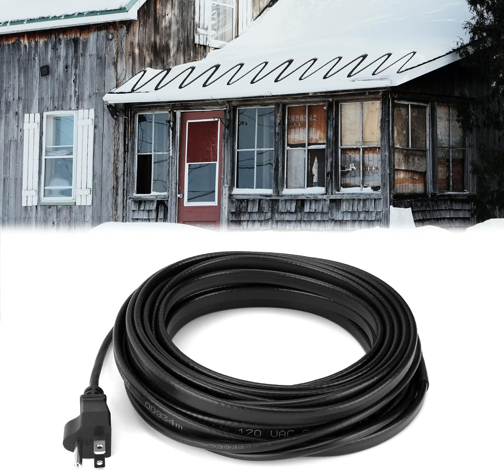 30FT Self Regulating Roof Deicing Cable, Pack of 2 A56306
