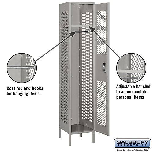 Gray Vented Metal Locker K650236