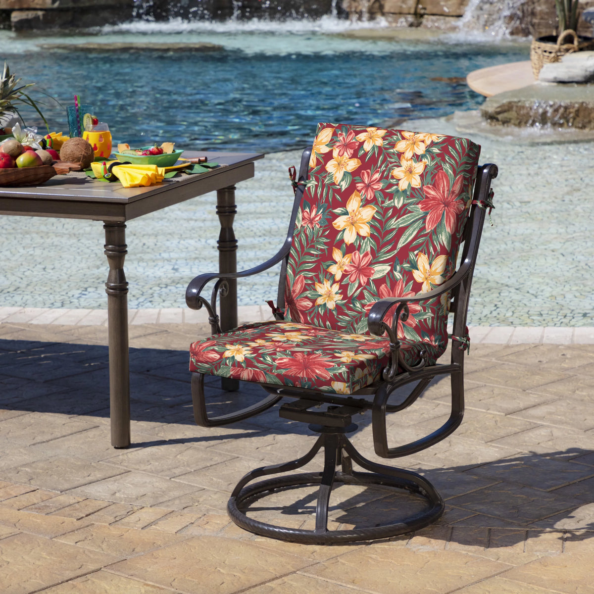 Outdoor Dining Chair Cushion 20 x 20 G8043