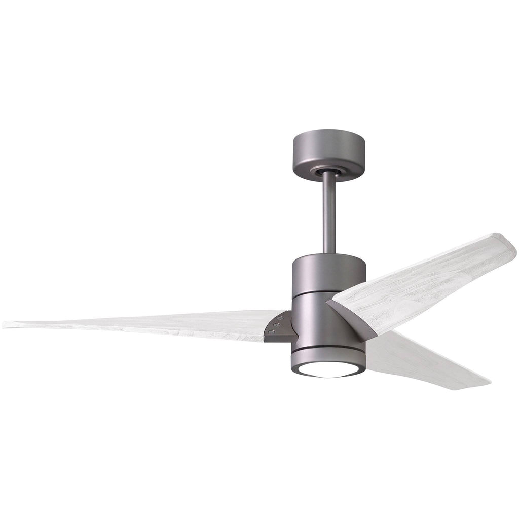 Textured Bronze and Matte White Ceiling Fan R4869
