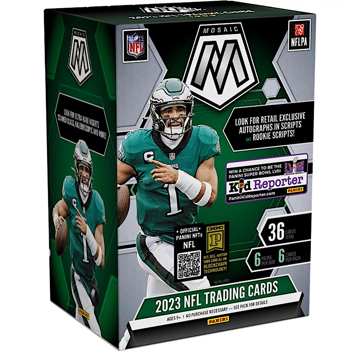 NFL Football Trading Cards Blaster Box D347237