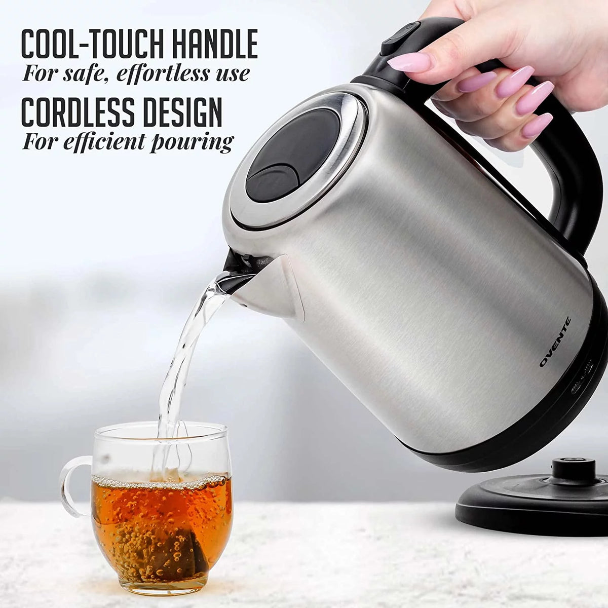 Electric Stainless Steel Kettle 1.7 Liter M3615