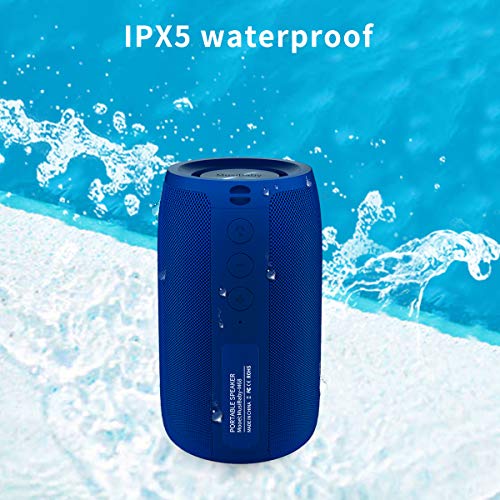 Bluetooth Speaker, Small Portable Speaker, Waterproof, Wireless, Bass, HD Sound, 24H Playtime V17095