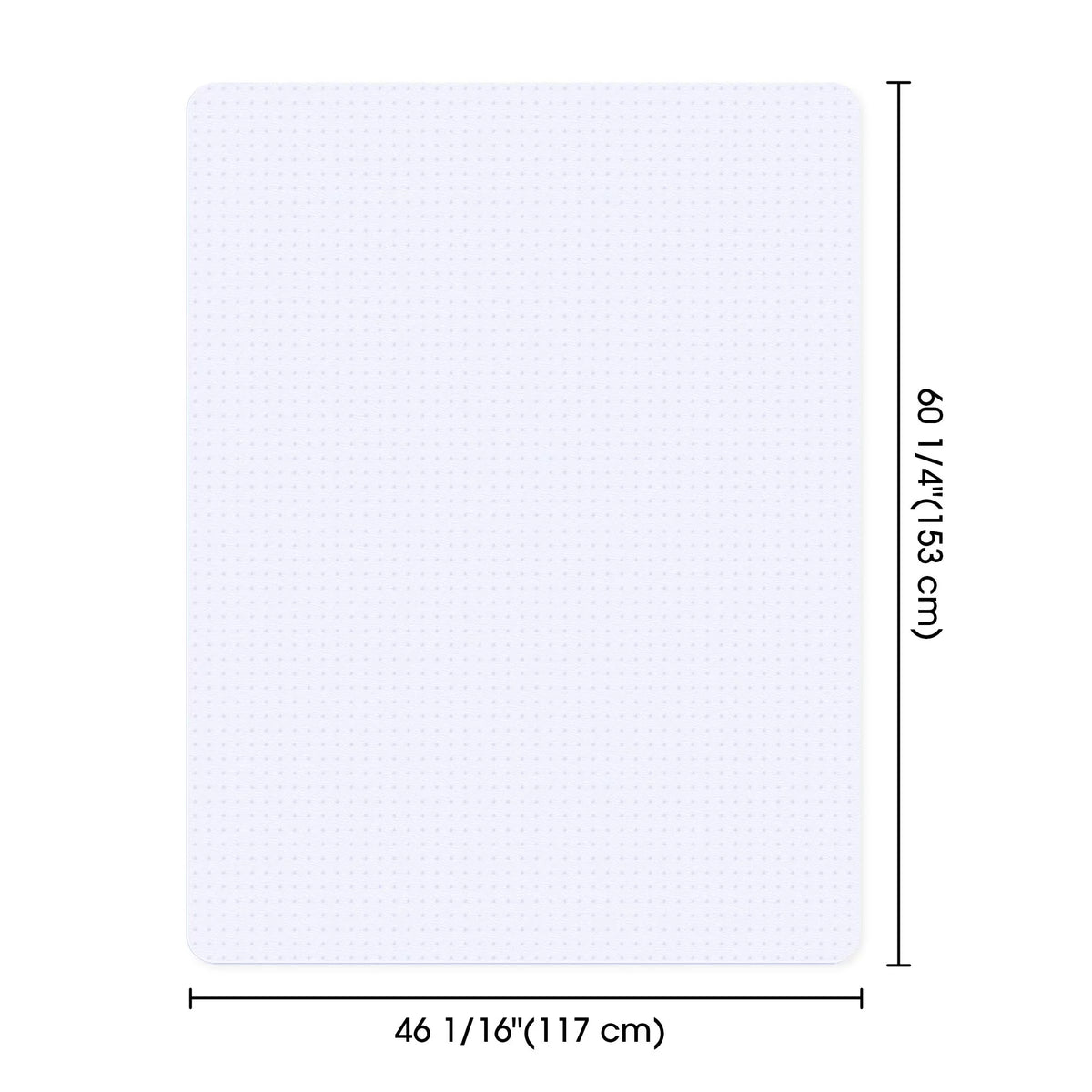 PVC Floor Mats 60"x46" 2 Pack U6904