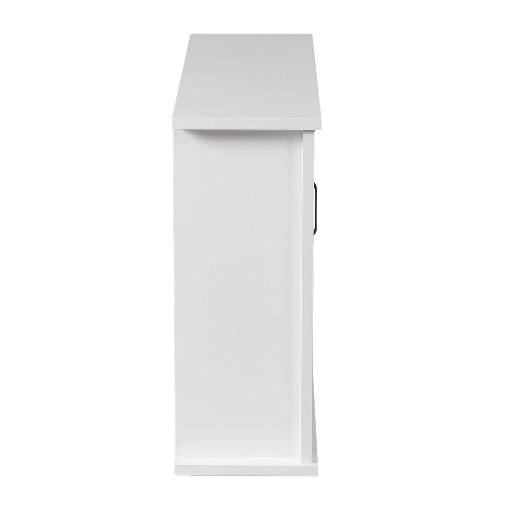 White MDF Bathroom Wall Cabinet F105633