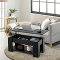 Lift Top Coffee Table with Hidden Compartment R931