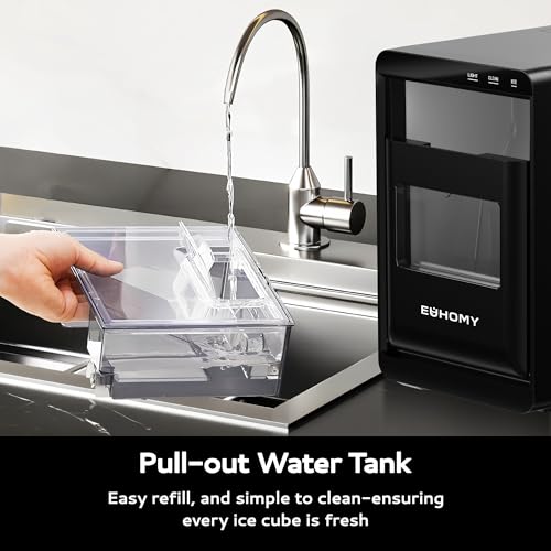 44Lbs/24H Self-Cleaning Nugget Ice Maker with Ice Scoop & Basket C372