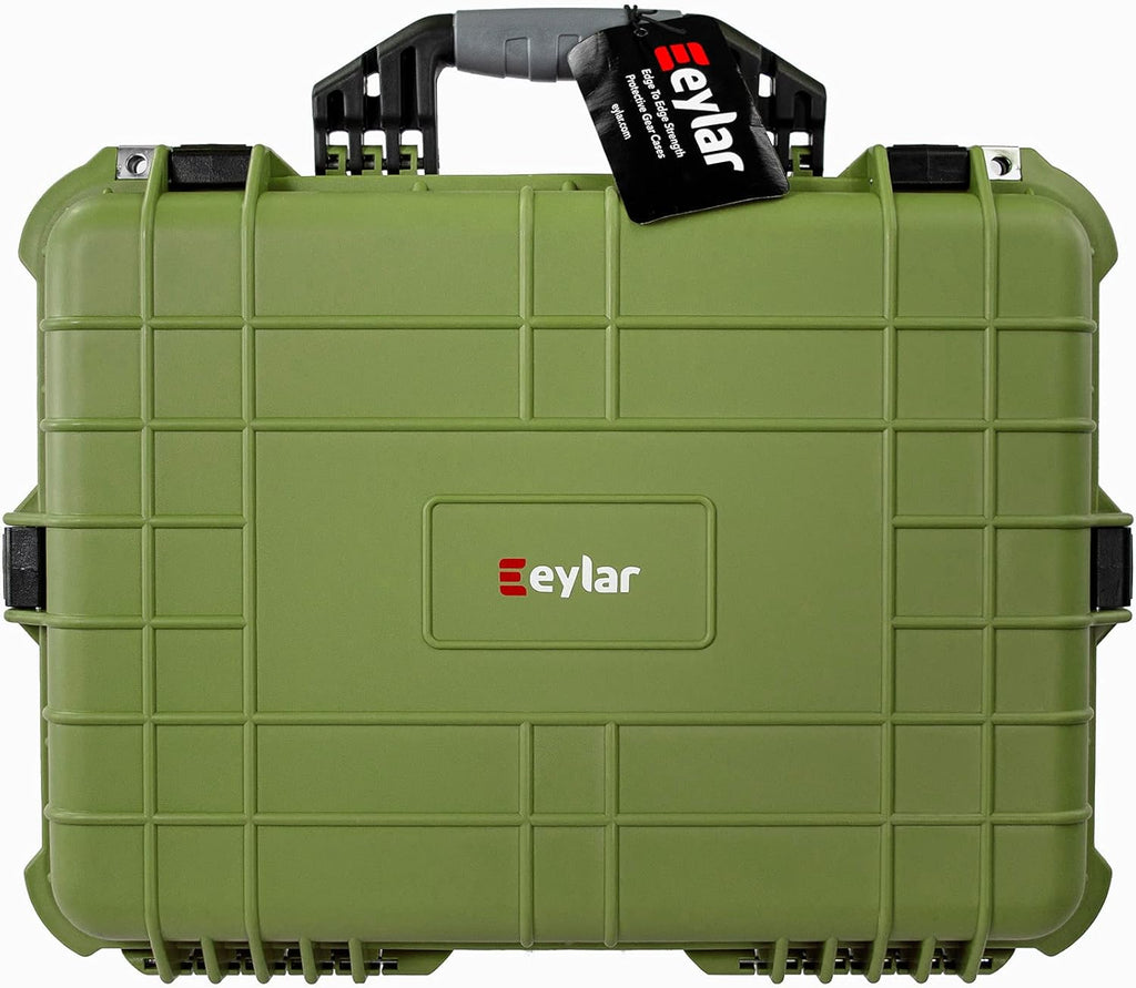 Tan 20 Inch Protective Camera Hard Case with Foam T39934