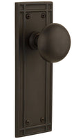 Oil-Rubbed Bronze Double Dummy Door Knob S291684