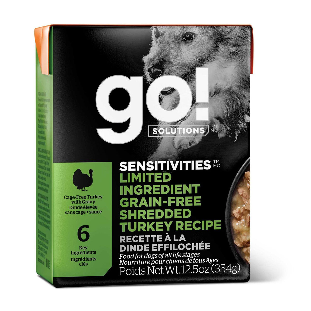 Shredded Turkey Wet Dog Food M736024