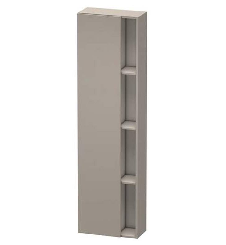 Tall Cabinet with Bi-Color Pine Silver Front and Basalt Matt Side P19921