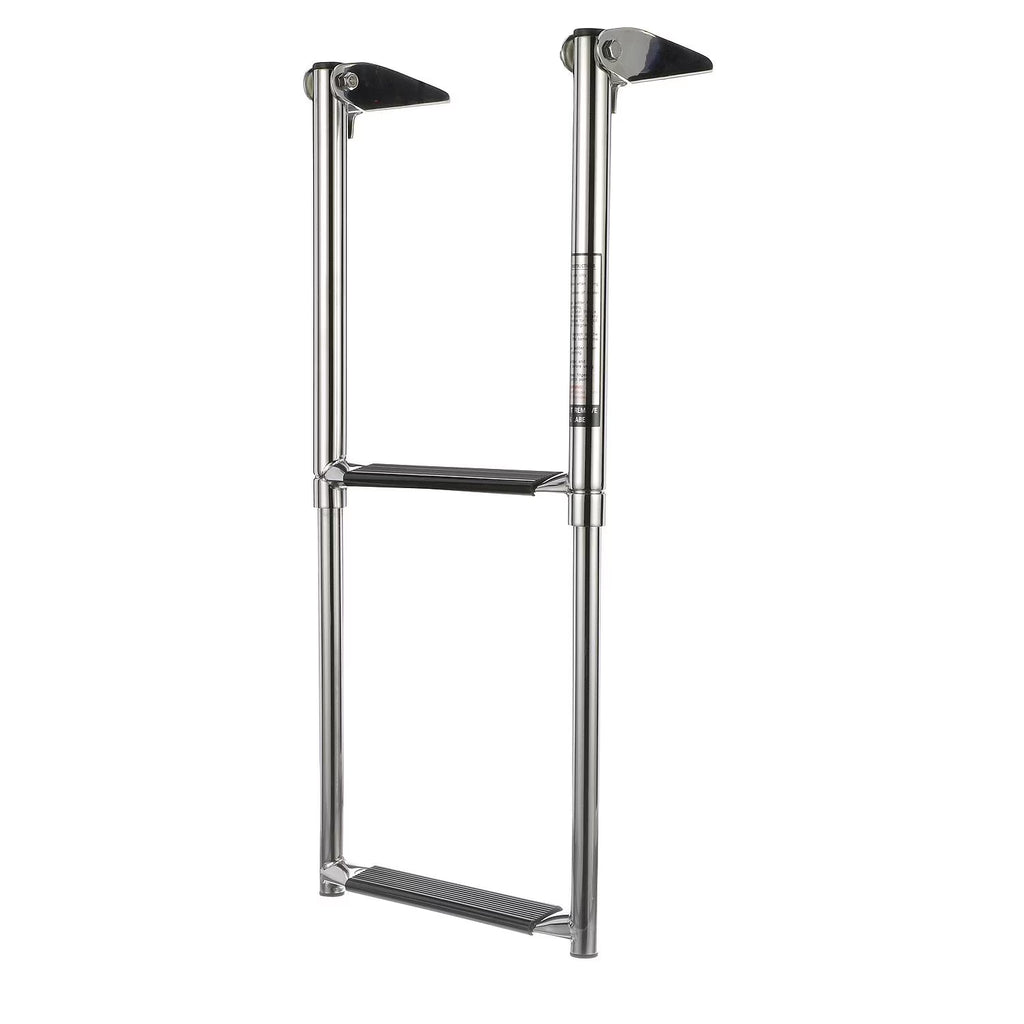 2 Step Folding Ladder Stainless Steel N8958