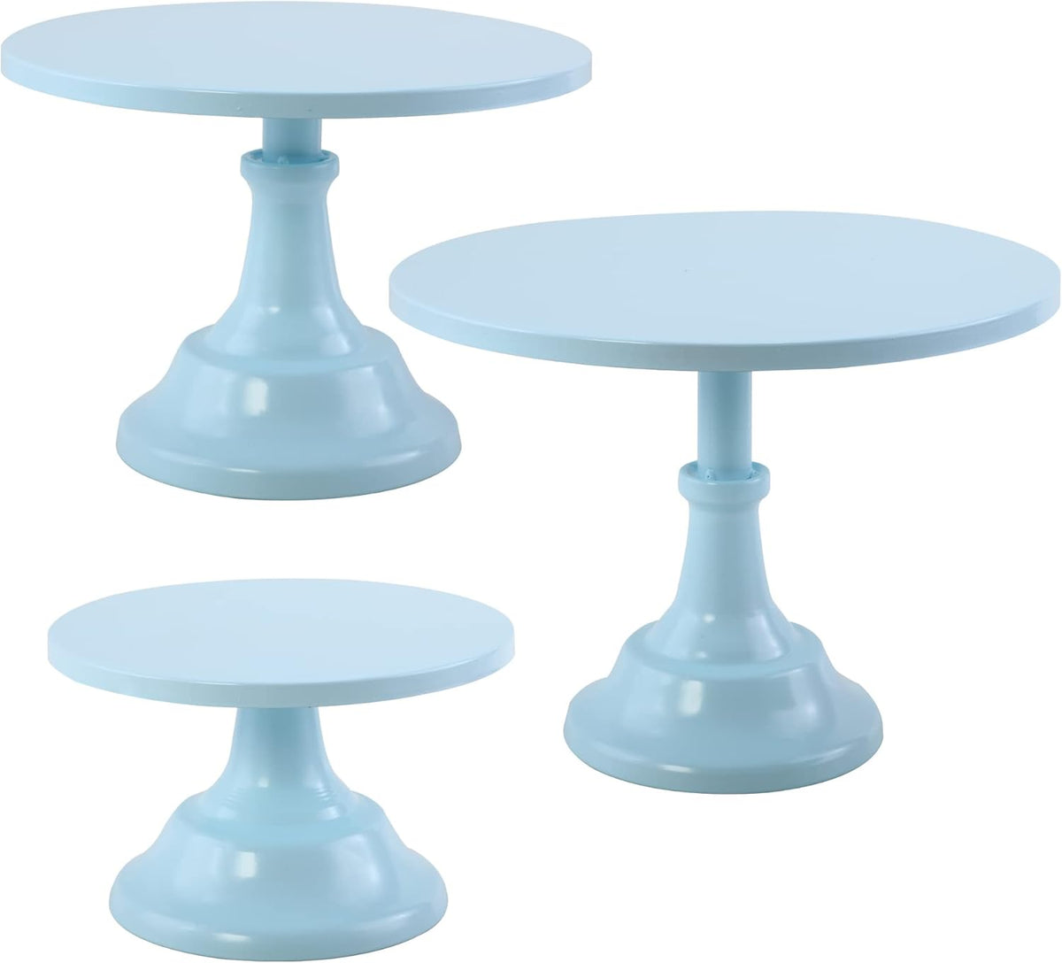 Pink Metal Cake Stand Set of 3 P590