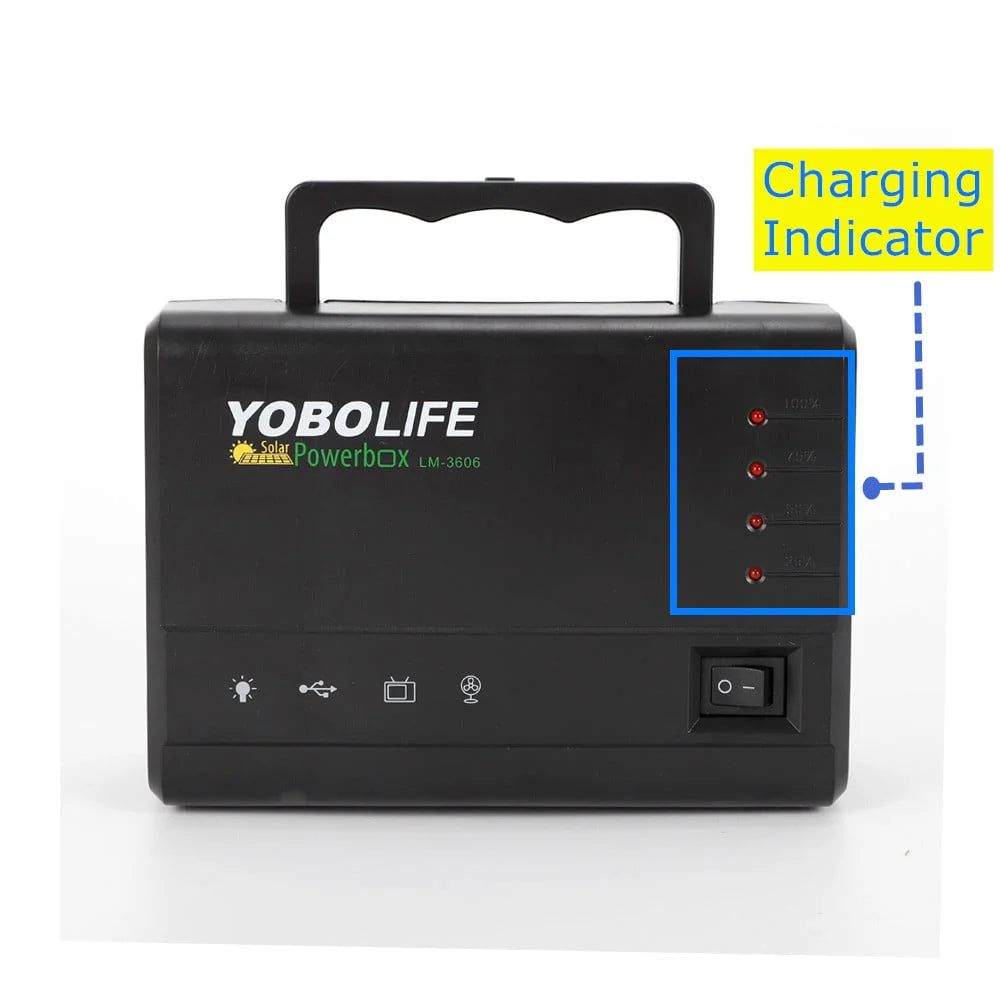 Portable Solar Power Generator Kit with Solar Panel Z921