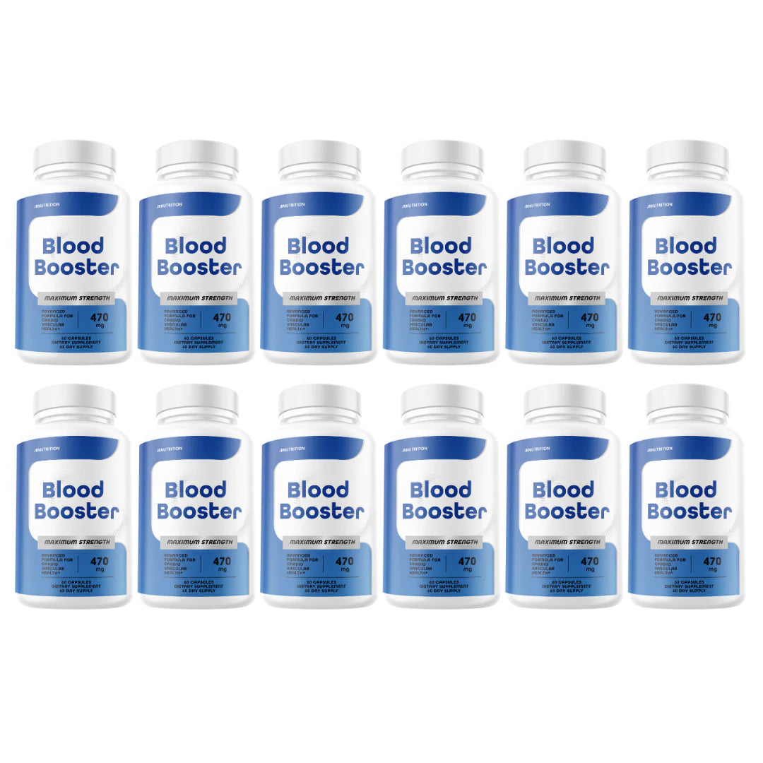 Blood Booster Capsules 12 Bottles B51318
