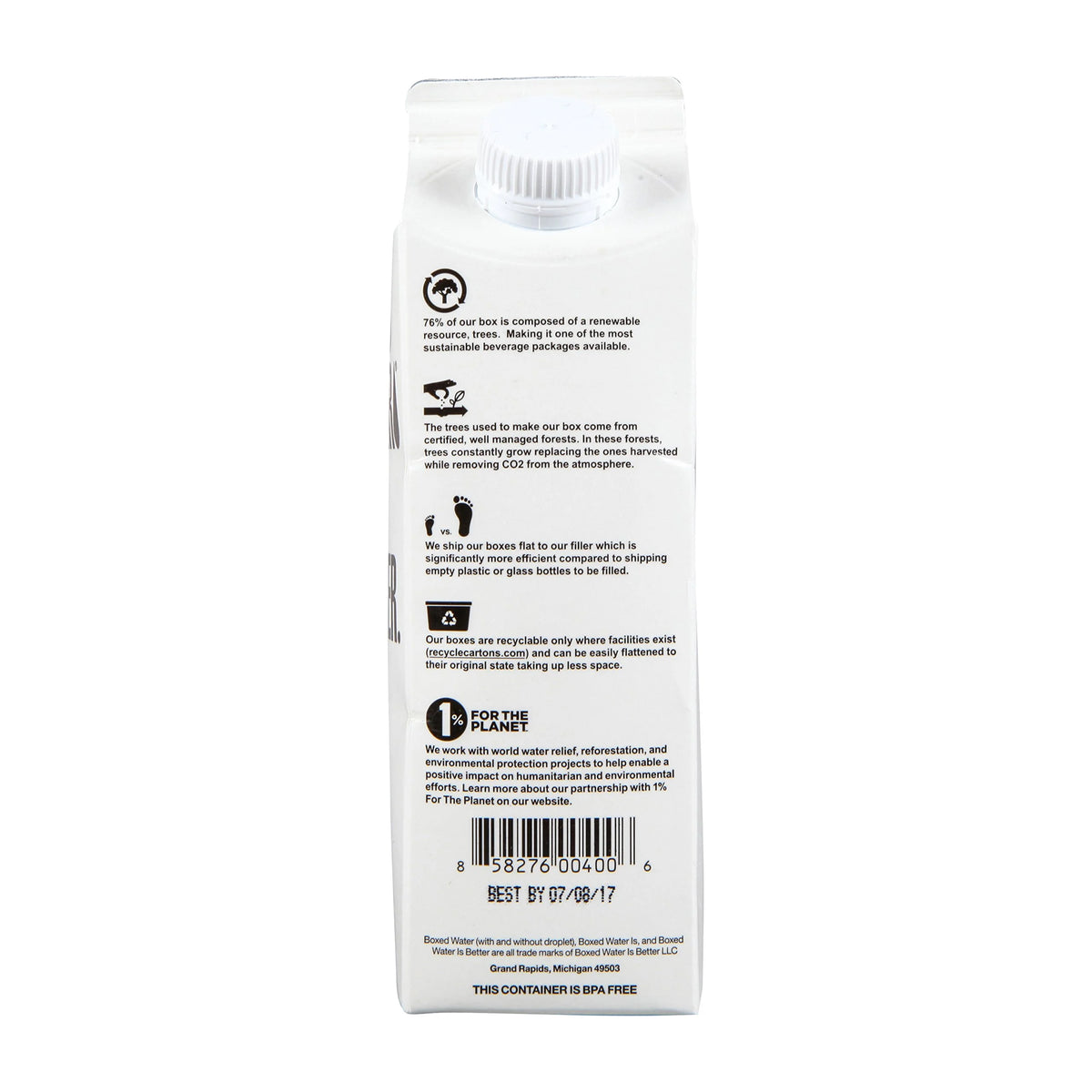 Carbon Filtered Water (24x16.9Oz) B489