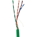 Cat-5e UTP Solid Riser CMR Cable, 1,000ft Green W82074