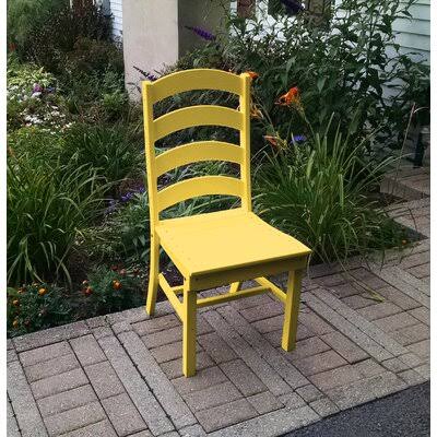 Lemon Yellow Patio Dining Chair A3825