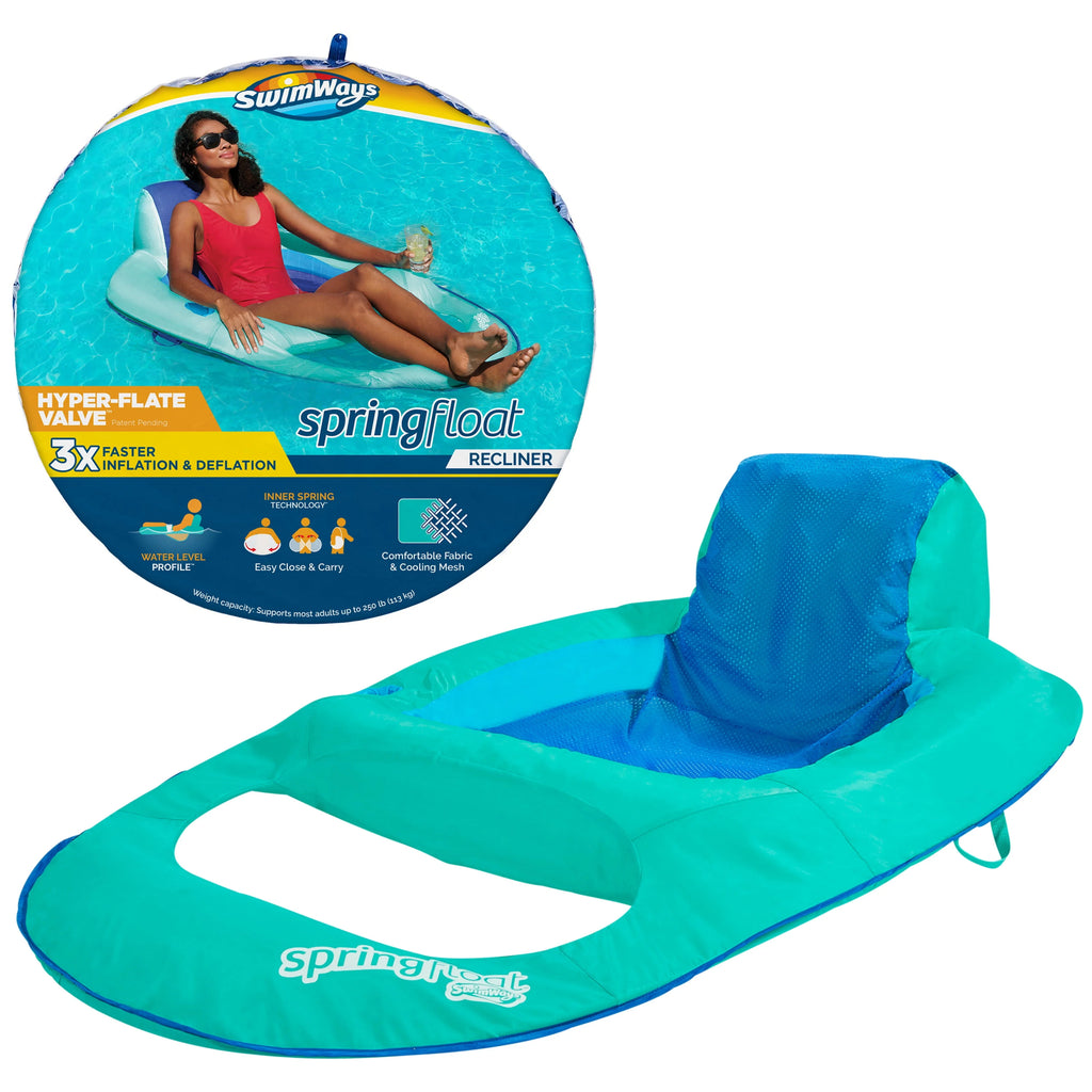 Spring Float Recliner Pool Lounger Q173