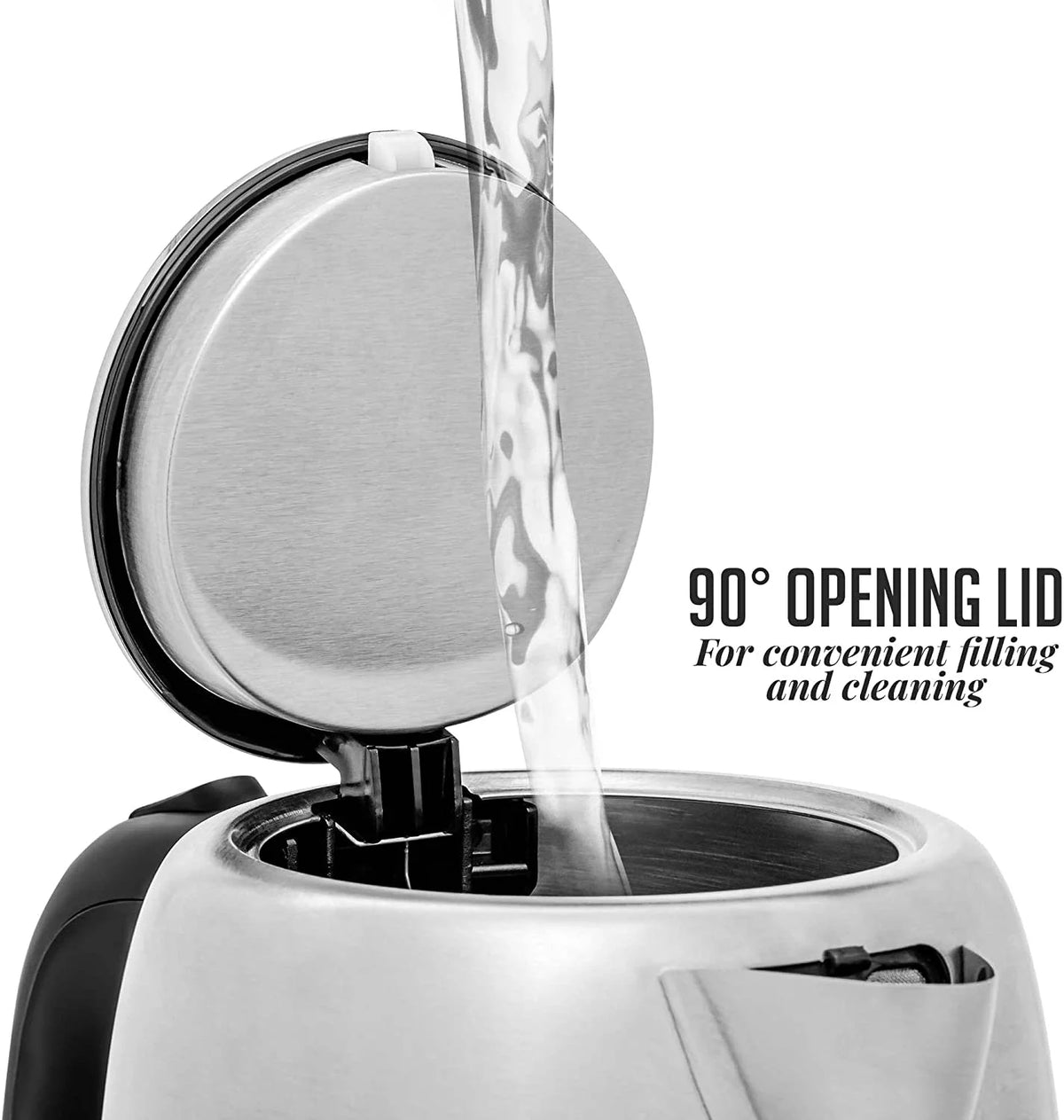 Electric Stainless Steel Kettle 1.7 Liter M3615
