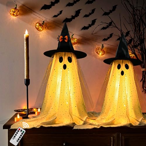 Hanging Ghost Decor with Light Z3016