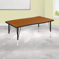 Oak Thermal Laminate Activity Table N53095