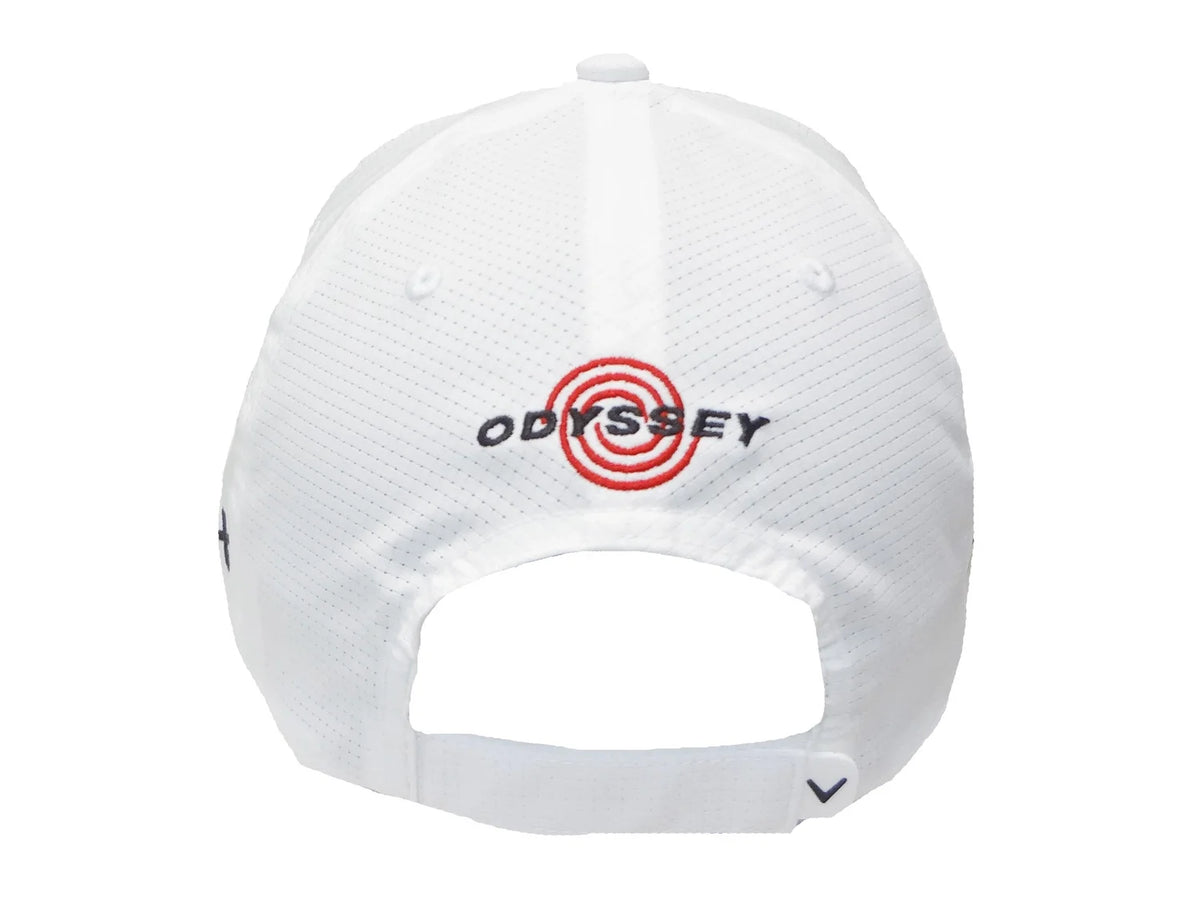White Adjustable Golf Hat T13422