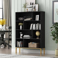 Black 4-Tier Bookcase C2135