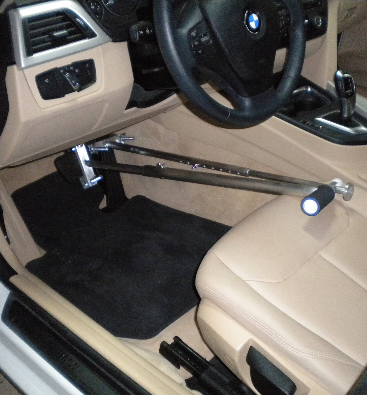 Black Portable Hand Controls for Vehicles D612525