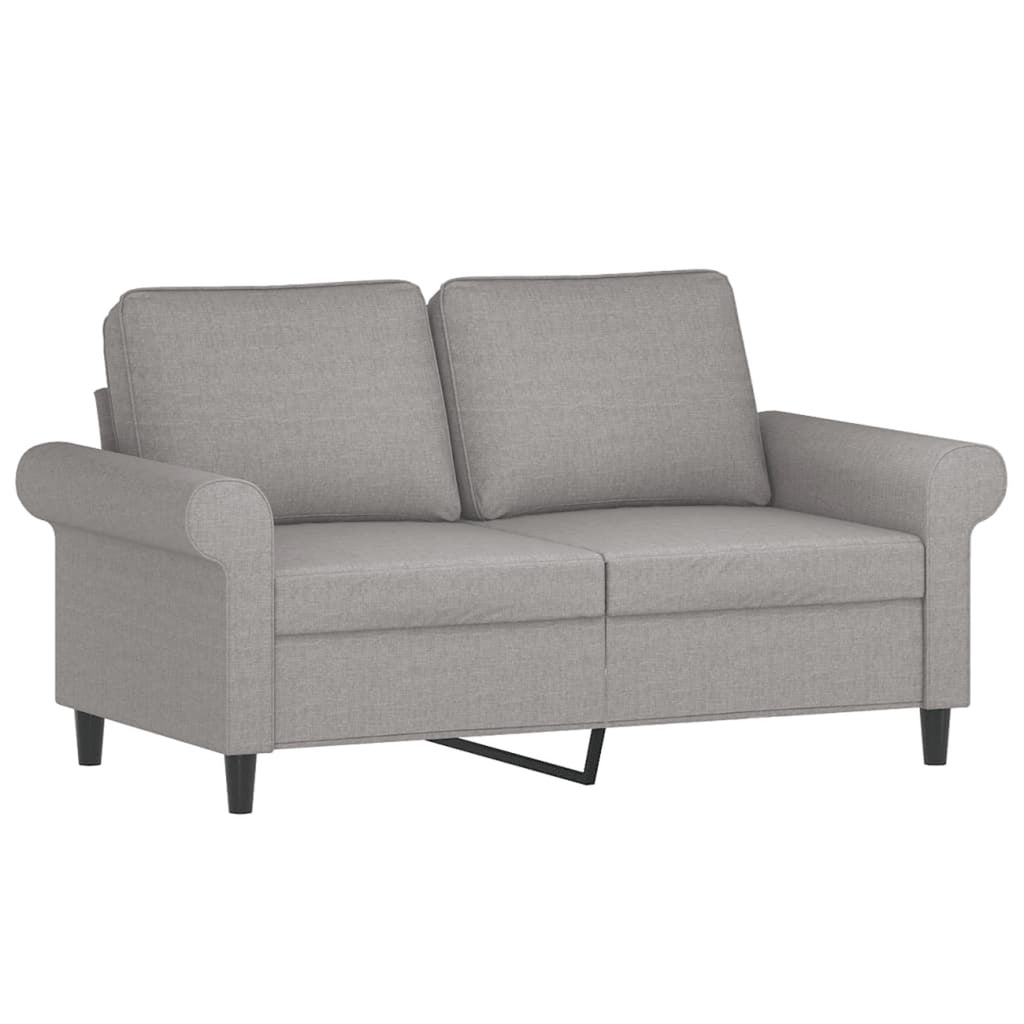 Gray 47.2" Fabric 2-Seater Sofa W8573