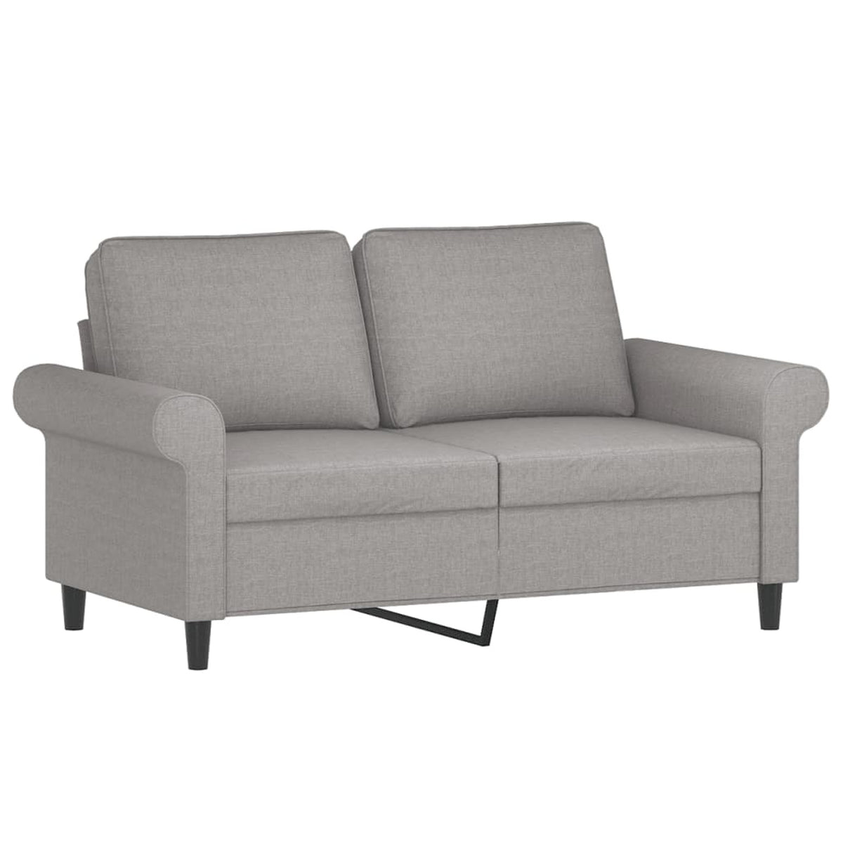 Gray 47.2" Fabric 2-Seater Sofa W8573