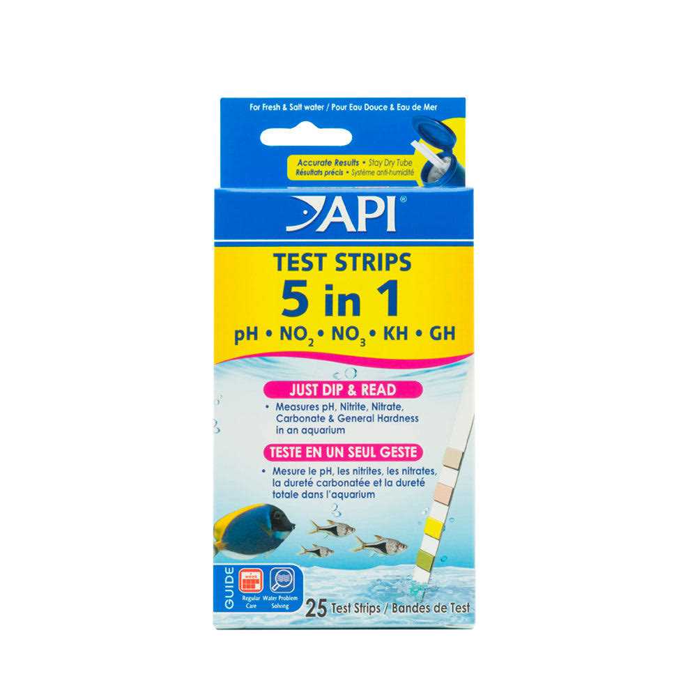5 in 1 Aquarium Test Strips O540